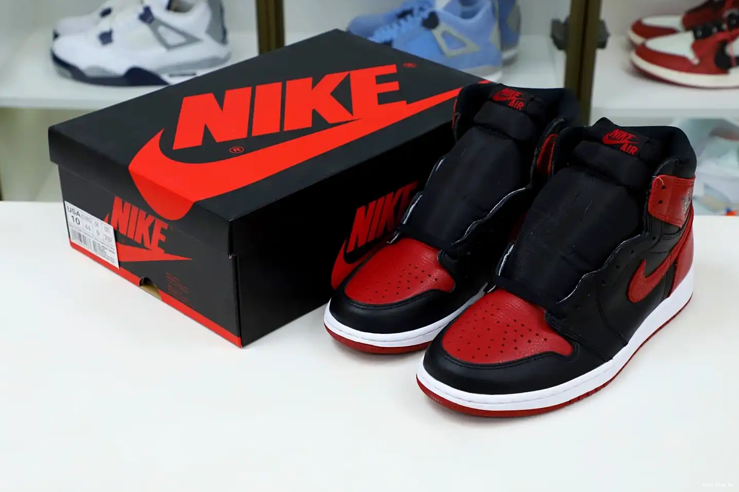 HIGH 'BRED' JORDAN Kimikick 1 OG AIR RETRO 0704